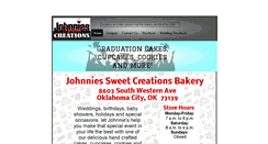 Desktop Screenshot of johnniesbakery.com